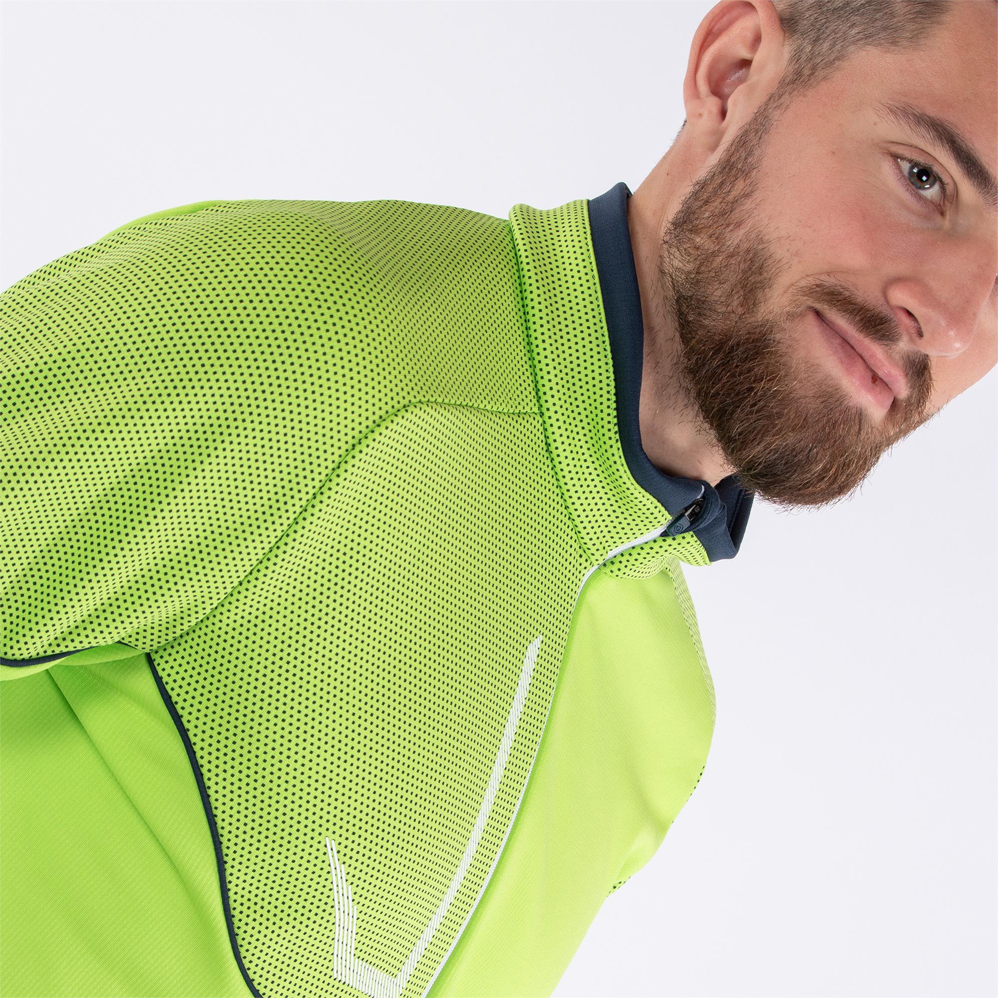 Galvin Green Daxton Insula Golf Pullover Lime/Navy/White